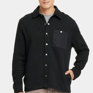Goodfellow Men's Black Quilted Jacket